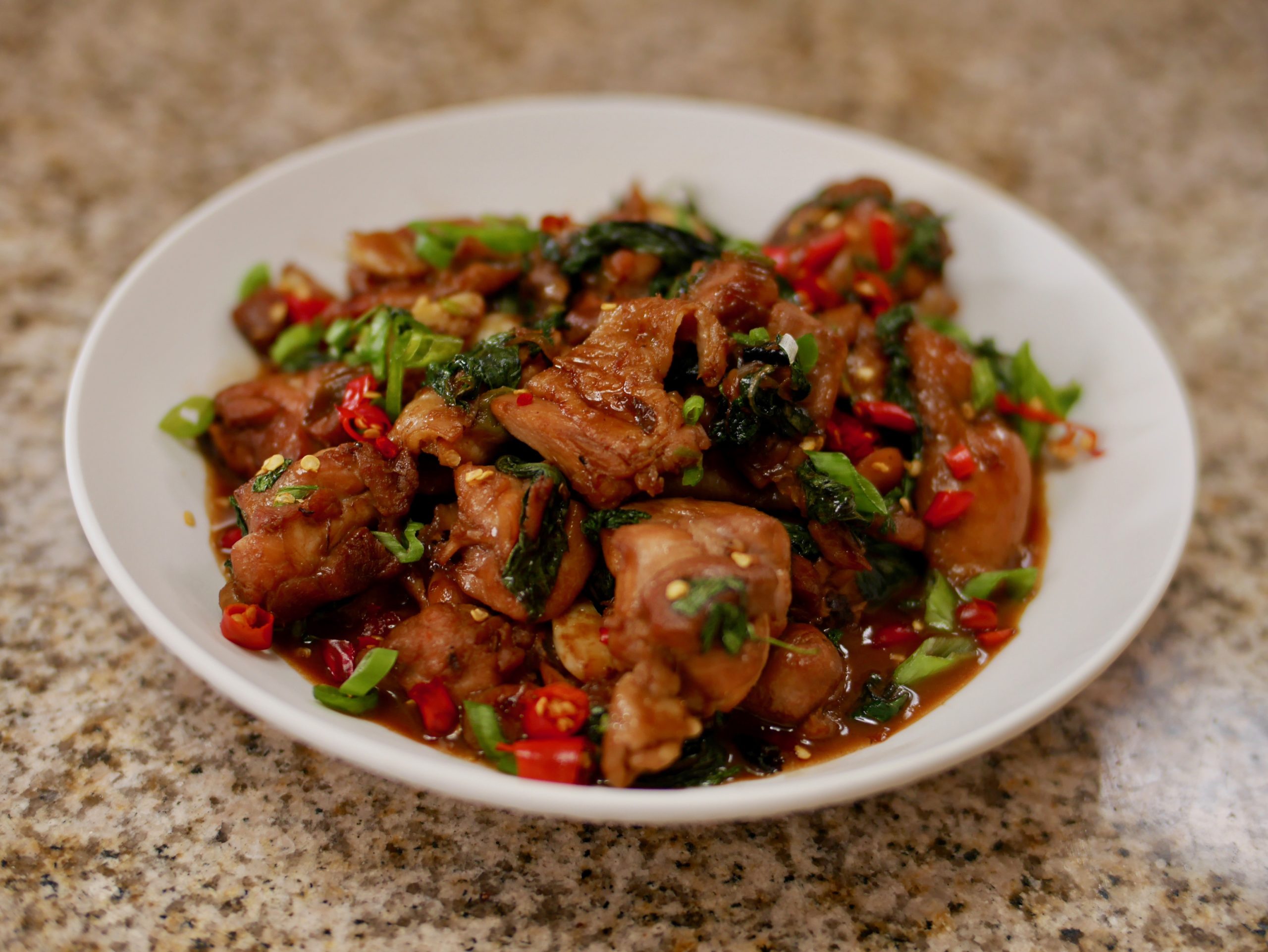 Taiwanese Three-Cup Chicken - Cooking BeautifulLee